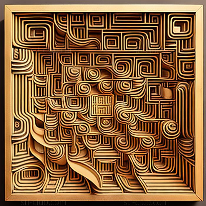 3D model st labyrinth (STL)